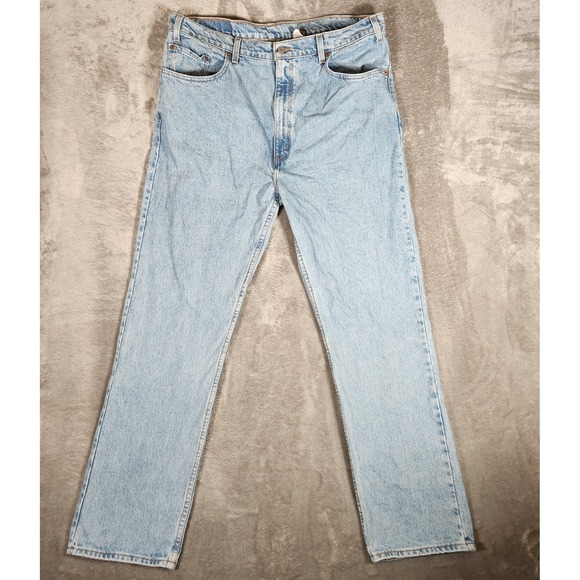 Levi's Other - Vintage Levi's 505 Jeans Men's 38X33 (Tag 40X32) Blue Straight Regular Fit 1998
